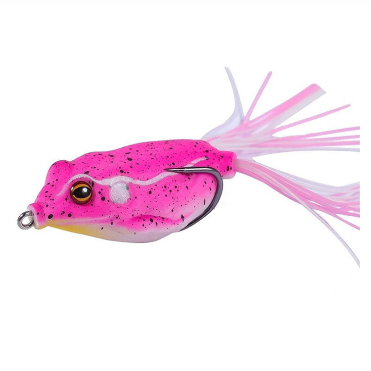 Frog Fishing Lure with fitted double hook 9gr 5cm (set of 2) Pink / Wh –  Fishman Supplies