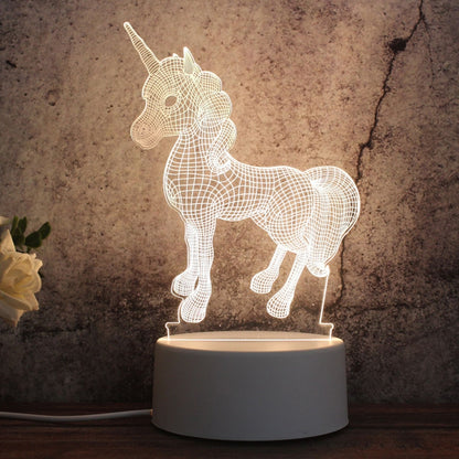 LED Night Light Decorative Unicorn Image