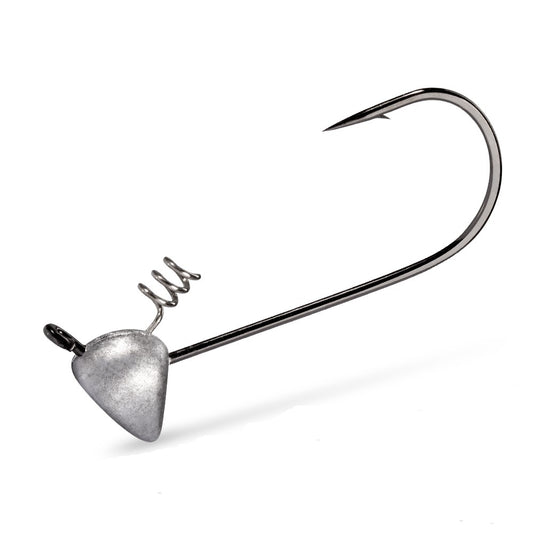 Jig Head with built in spiral screw for Soft Bait 5 gram 4 per packet