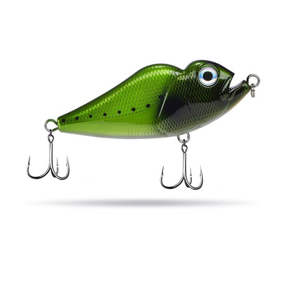 Fishing Lure Hard Sea Twitch Crank Bait Green