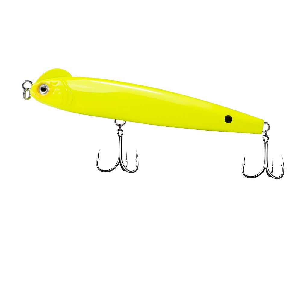 Fishing Lure Hard Pencil T-Head Slow Sinking Yellow