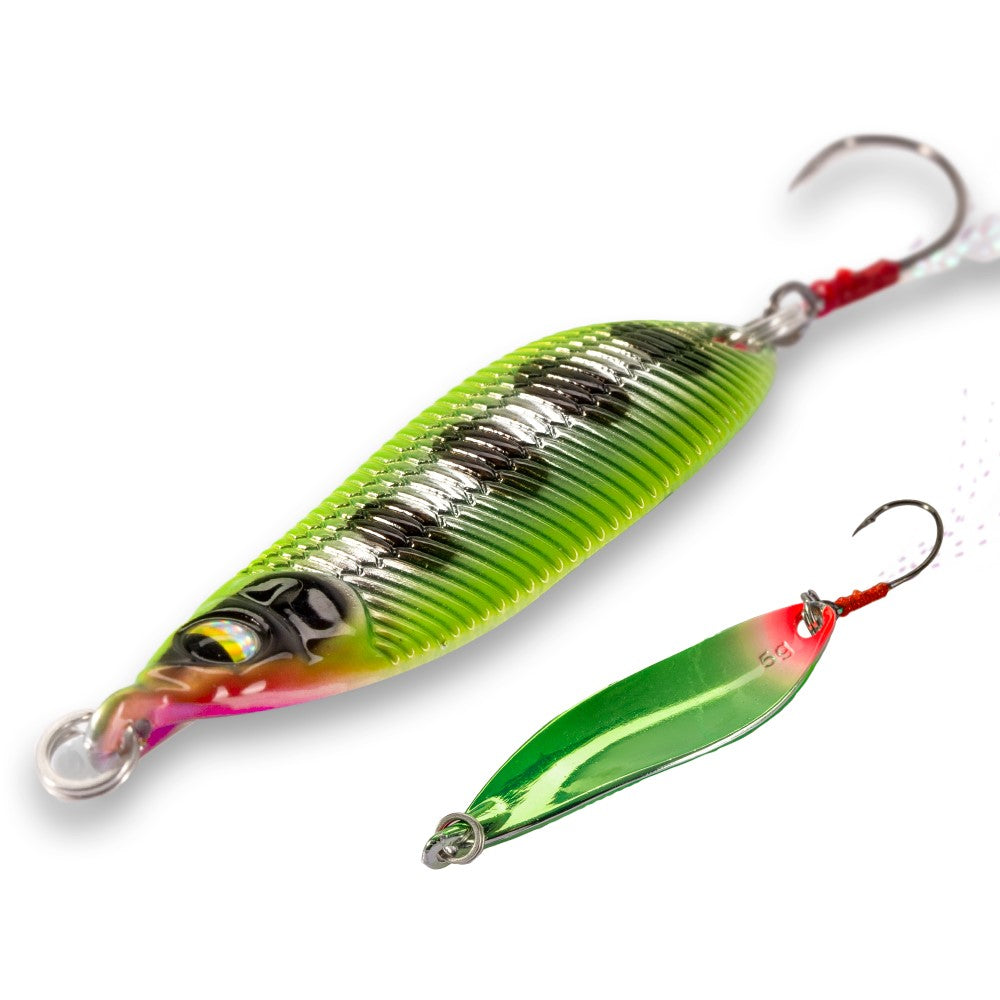 Fishing Lure Hard bait Spoon colour Ikinohadegill