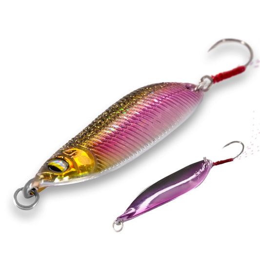 Fishing Lure Hard bait Spoon colour School Smelt