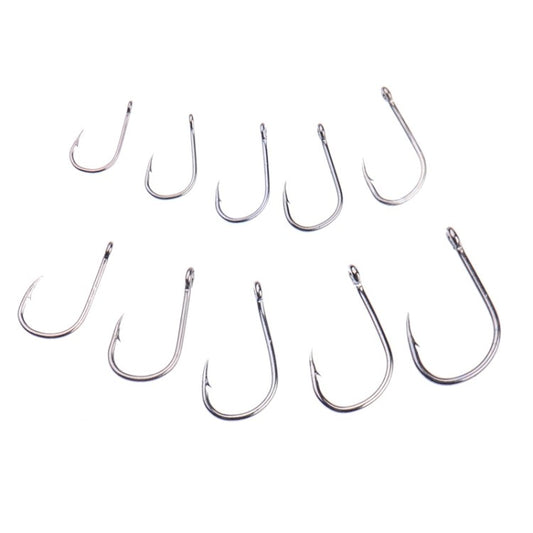 Fish Hook Set of 500 hooks in 10 Sizes (6-15) Boxed