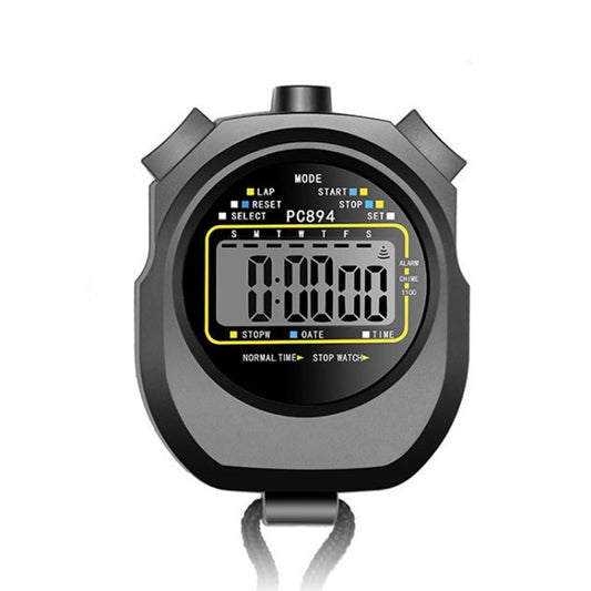Electronic Sports Stopwatch Model PC894 suitable for all Sport types Black.